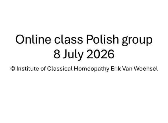 Online class Polish group 8 july 2026